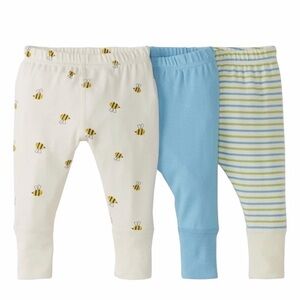 NWT Hanna Andersson 3 Pack Organic Cotton Leggings
